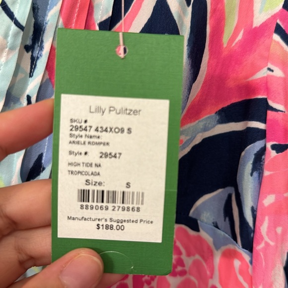 Lilly Pulitzer romper - Picture 2 of 5